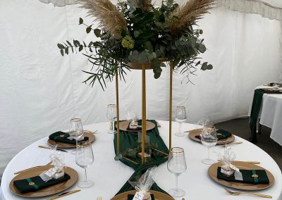 Wedding flower table arrangements