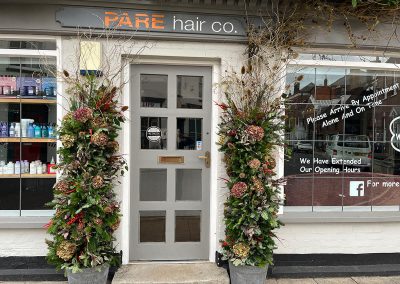 Flower arrangement for hairdresser in Wimborne, Dorset