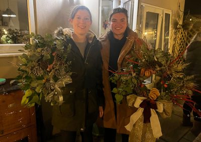 Christmas flower reef making workshop